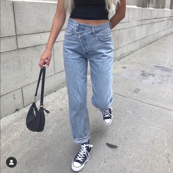 Agolde Criss Cross Upsized Jean In 
